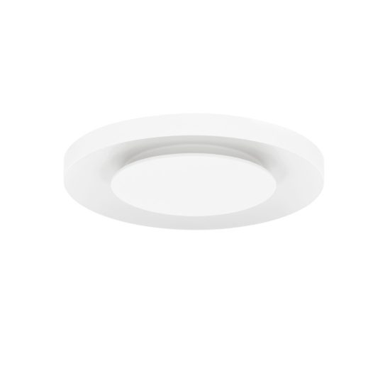 Plafoniera led 37w cct 2700k 4000k dimmerabile per camera da letto bianca