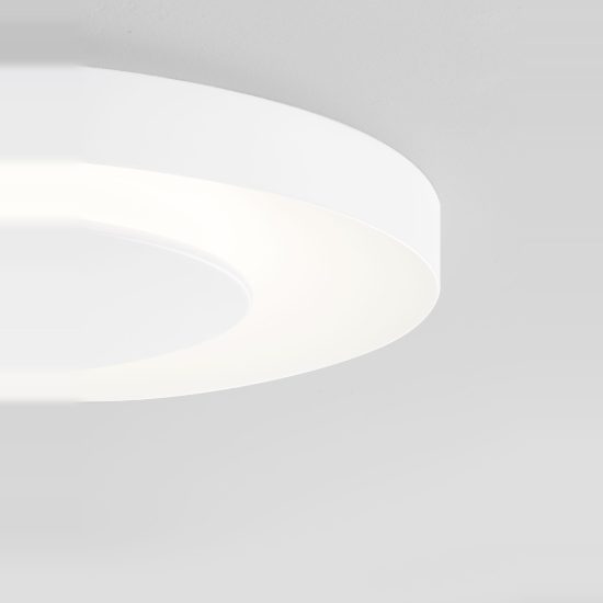 Plafoniera led 37w cct 2700k 4000k dimmerabile per camera da letto bianca