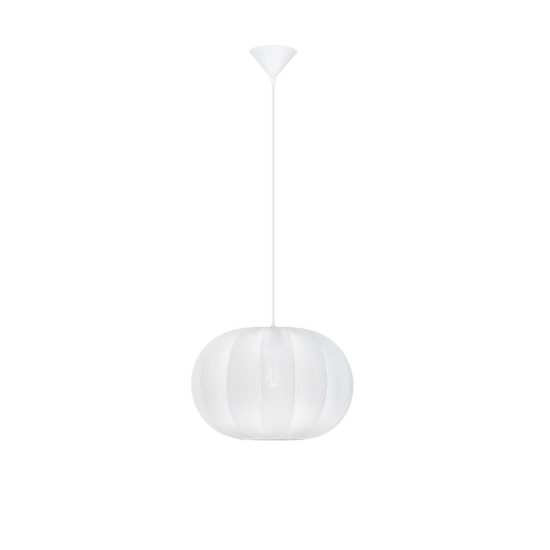 Lampadario a sospensione moderno lanterniforme bianco per camera da letto