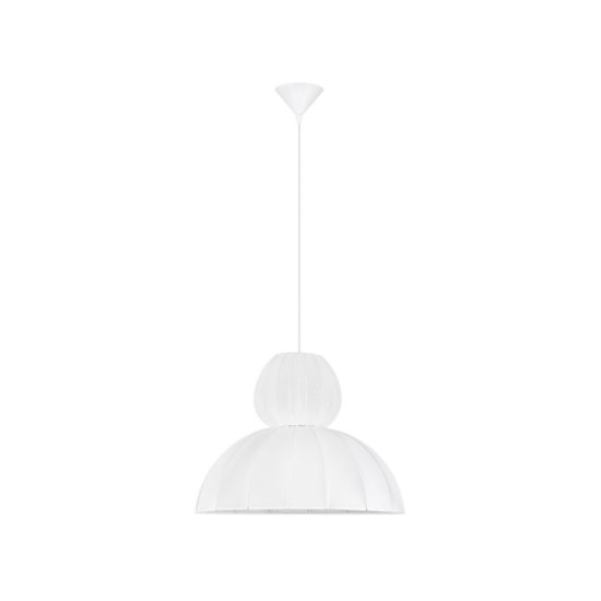 Lampadario a sospensione per camera da letto moderno lanterniforme bianco