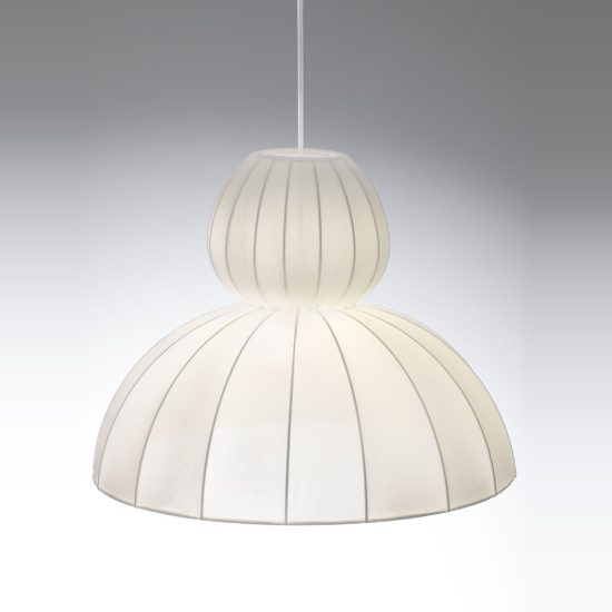 Lampadario a sospensione per camera da letto moderno lanterniforme bianco
