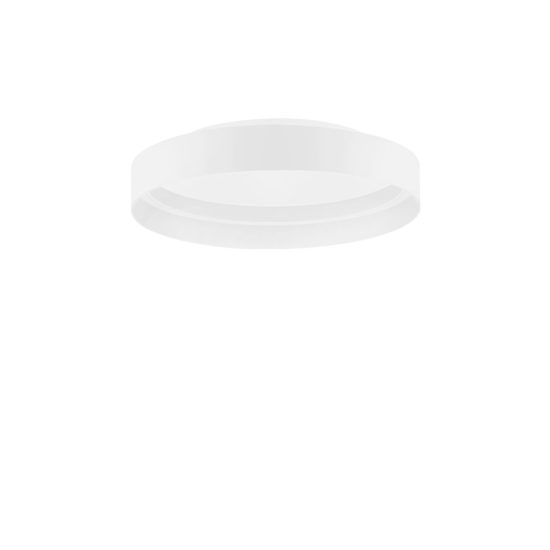 Plafoniera led 49w cct 2700k 4000k 45cm dimmerabile per cucina moderna bianca