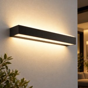 Fabas luce snap applique per salotto nero led 39w cct 2700k 4000k dimmerabile