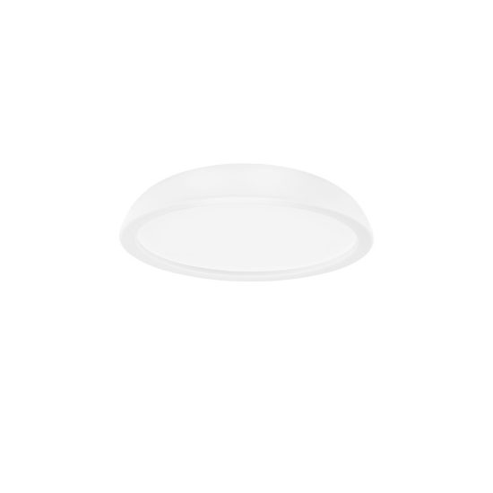 Plafoniera led 25w 3000k dimmerabile 45cm moderna rotonda bianca