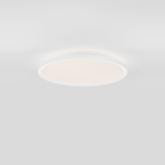 Plafoniera led 35w cct 2700k 3000k dimmerabile 40cm per cabina armadio moderna bianca