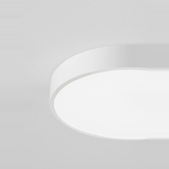 Plafoniera led 24w 3000k 40cm moderna rotonda bianca
