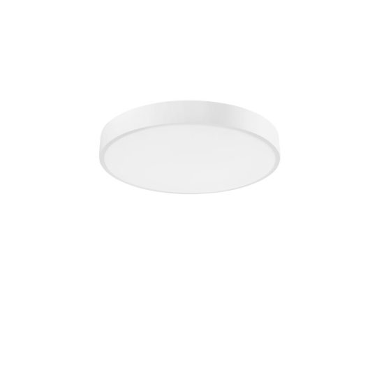 Plafoniera led 24w 3000k 40cm moderna rotonda bianca