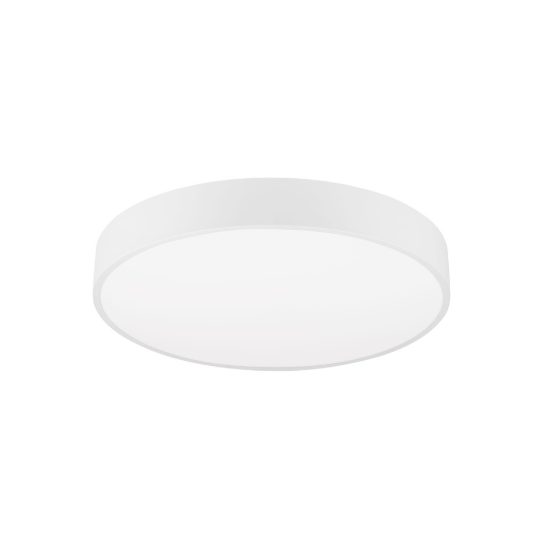 Plafoniera led 30w 3000k 50cm moderna rotonda bianca