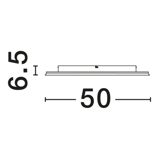 Plafoniera moderna rotonda oro led 40w cct 2700k 5000k 50cm dimmerabile con telecomando