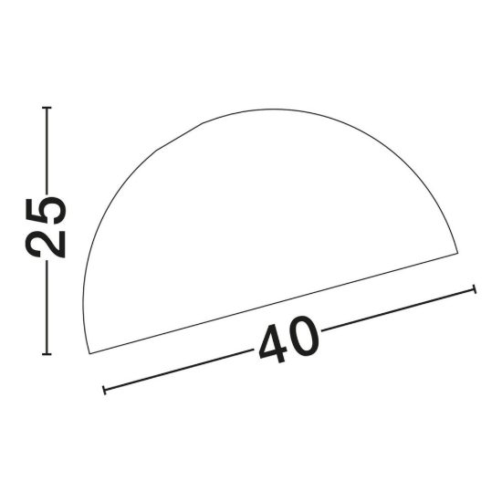 Plafoniera 40cm cupola moderna nero e oro