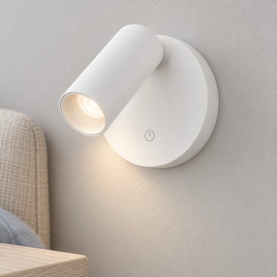 Applique per comodino camera da letto led 2w cct 2700k 4000k dimmerabile bianca