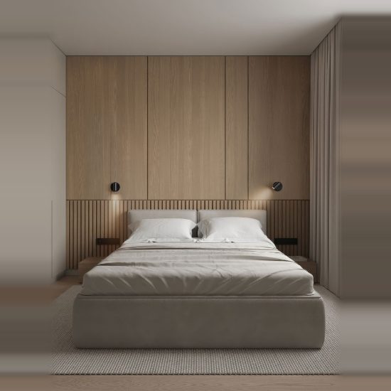 Applique per comodino camera da letto nera led 2w cct 2700k 4000k dimmerabile