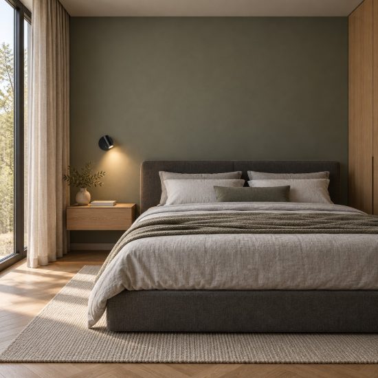 Applique per comodino camera da letto nera led 2w cct 2700k 4000k dimmerabile