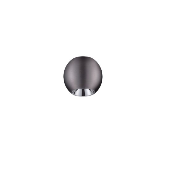 Faretto led 13w 3000k da soffitto per soggiorno moderno sferico argento anticato