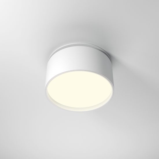 Onda maytoni faretto da incasso led 12w orientabile dimmerabile per cucina bianco