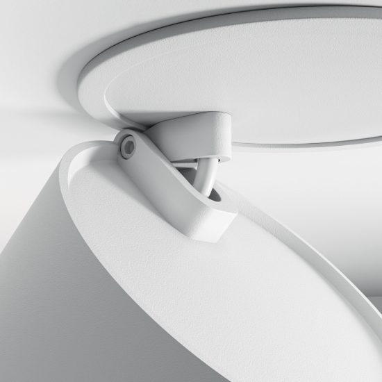 Onda maytoni faretto da incasso led 12w orientabile dimmerabile per cucina bianco