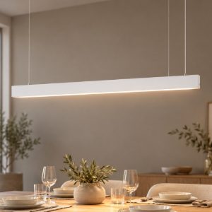 Maytoni basis lampadario a sospensione led 36w cct 2700k 6000k dimmerabile per cucina bianco