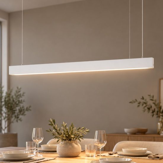 Maytoni basis lampadario a sospensione led 36w cct 2700k 6000k dimmerabile per cucina bianco