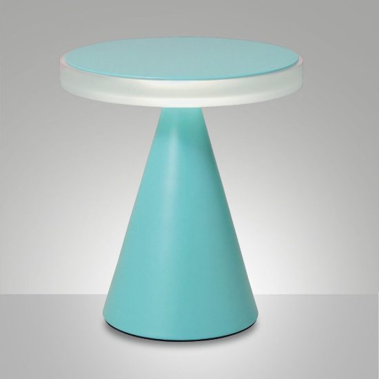 Fabas luce neutra lampada da tavolo verde led 12w 3000k