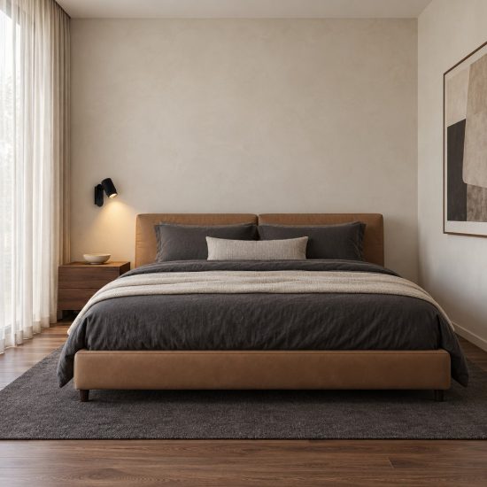 Applique per comodino camera da letto moderna cilindrica nera 13cm