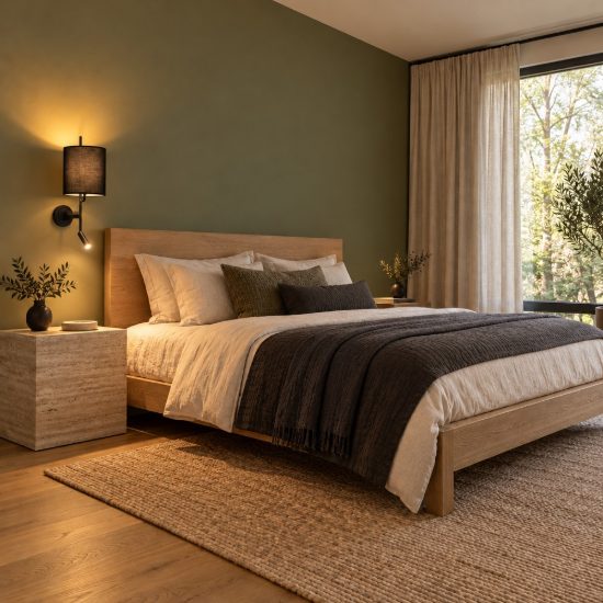 Applique per comodino camera da letto moderna cilindro nera