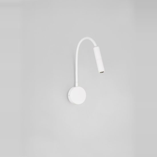 Applique per comodino camera da letto led 6w 3000k moderna cilindro bianca