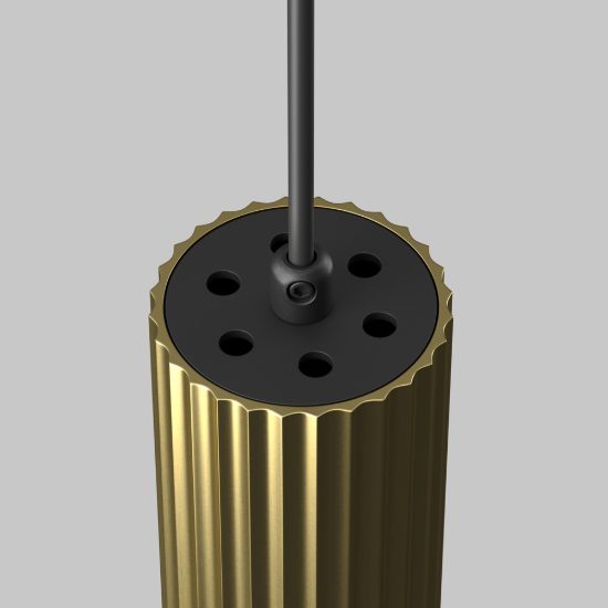 Maytoni calipso lampada a sospensione per cucina moderna cilindro ottone