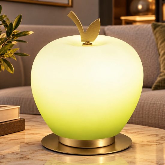 Fabas lampada da tavolo wendy mela verde led 8w 3000k