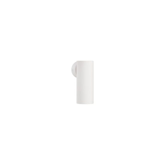 Applique da parete moderna cilindro bianco per soggiorno