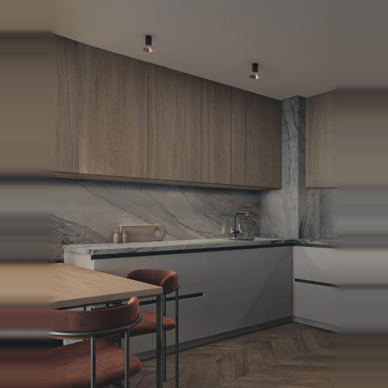 Faretto gu10 elegante moderno da soffitto bronzo ossidato e nero