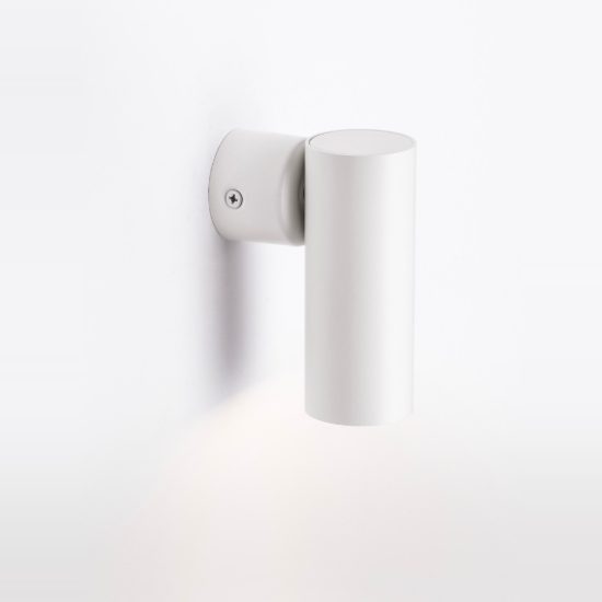 Applique da parete moderna cilindro bianco