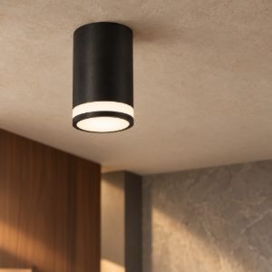 Faretto da soffitto per cucina moderno cilindro gu10