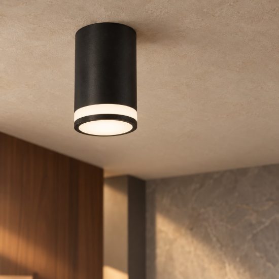 Faretto da soffitto per cucina moderno cilindro gu10