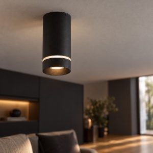 Faretto da soffitto per cucina moderno cilindro gu10