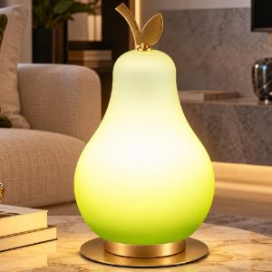 Fabas wilma abat-jour per camera da letto verde led 8w 3000k