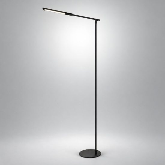 Fabas ideal lampada nera da terra led 10w cct 3000k 4000k 5000k 6000k
