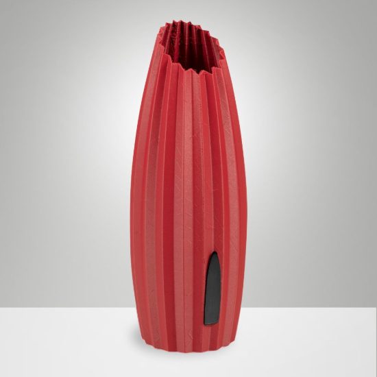 Fabas nadine abat-jour per camera da letto bordeaux 3w dimmerabile