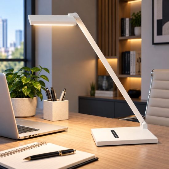 Fabas zermatt lampada da scrivania led 10w cct 3000k 3500k 4000k bianca