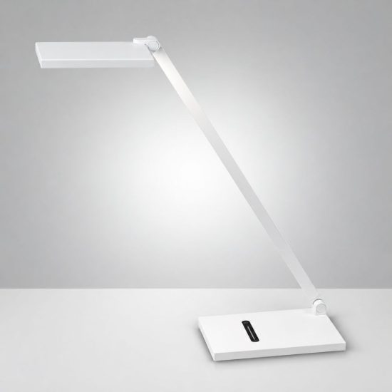 Fabas zermatt lampada da scrivania led 10w cct 3000k 3500k 4000k bianca