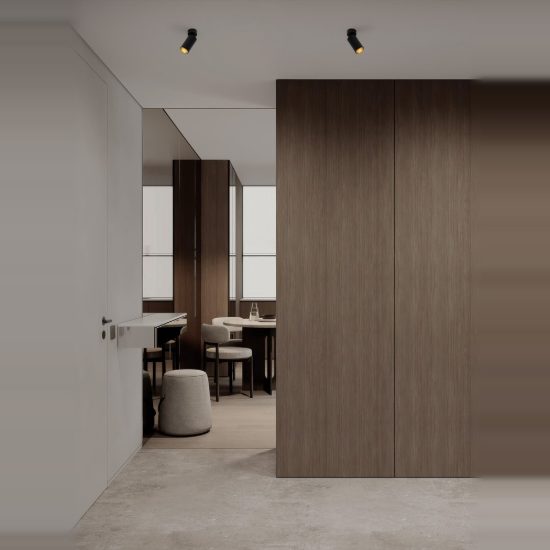 Faretto per cucina moderno cilindro nero da soffitto orientabile