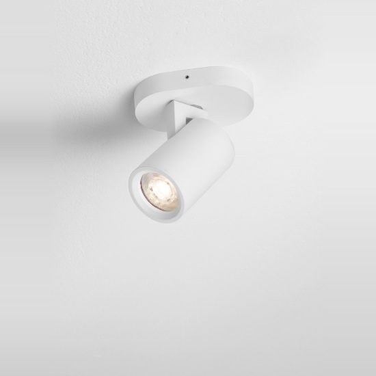 Faretto da soffitto gu10 per corridoio moderno cilindro bianco