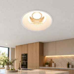 Maytoni round faretto da incasso led 7w 3000k tondo bianco