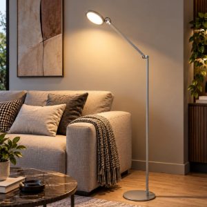 Fabas regina lampada da terra led 9w cct 3000k 4000k 5000k 6000k alluminio