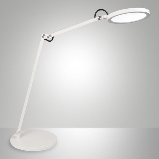 Fabas luce regina lampada da tavolo led 9w cct 3000k 6000k bianco per ufficio