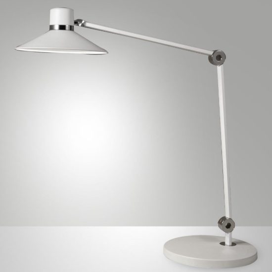 Fabas panarea lampada da scrivania bianca led 10w cct 3000k 4000k 5000k 6000k
