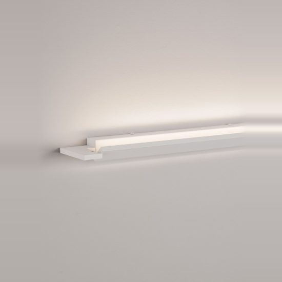 Applique led 18w cct 3000k 4000k 56cm per bagno moderna lineare bianco