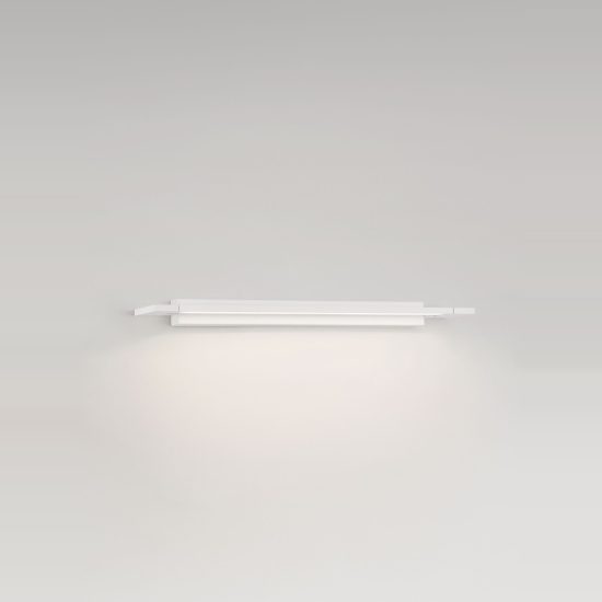 Applique led 18w cct 3000k 4000k 56cm per bagno moderna lineare bianco