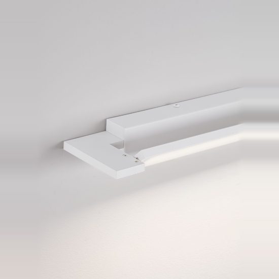 Applique led 18w cct 3000k 4000k 56cm per bagno moderna lineare bianco