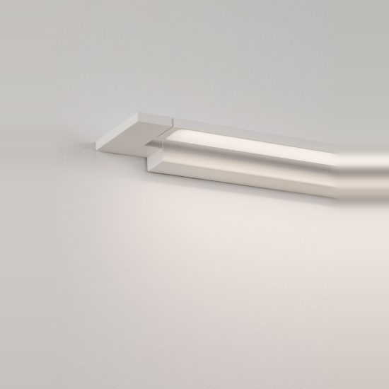 Applique led 18w cct 3000k 4000k 56cm per bagno moderna lineare bianco