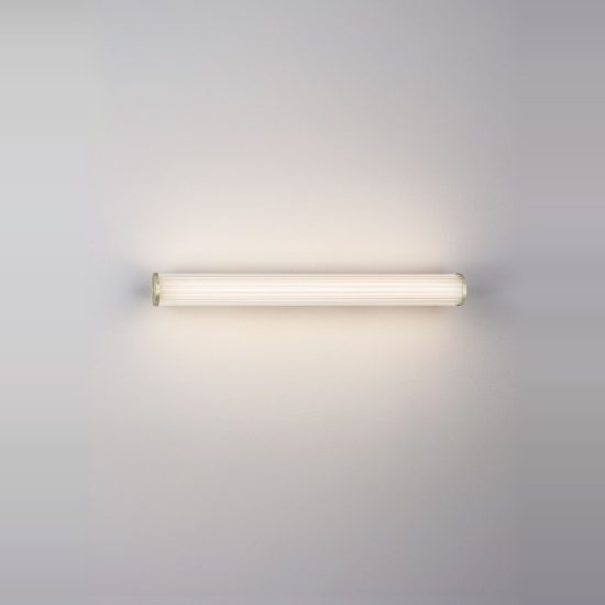 Applique per bagno moderna lineare oro led 14w cct 3000k 4000k 60cm